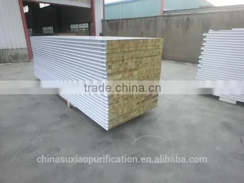 Fire-proof Polyurethane sandwich hot rolled steel plate for air cleaning project price