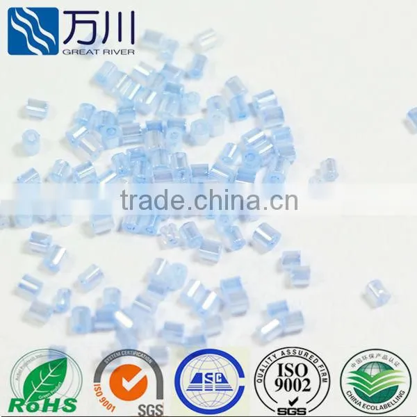 Wholesale New Trend 11/0 Rainbow Glass Bugle Beads For Jewelry Making