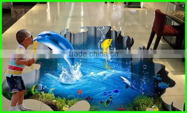 2015 new 3d sticker for floor