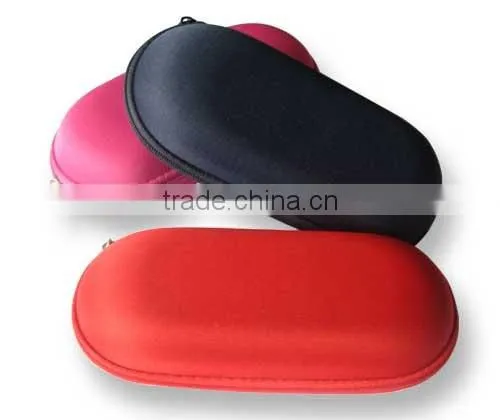fashion EVA plastic glasses case with oxford cover