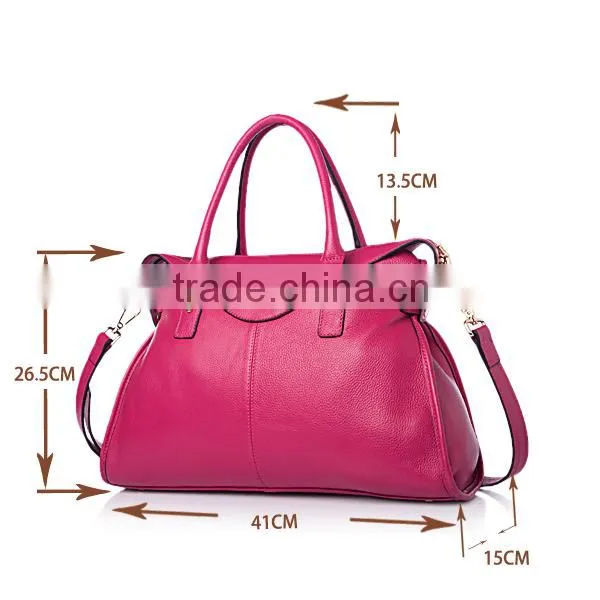 Handmade leather messenger lady fashion party bags