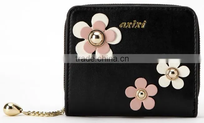 2014 Handmade brand ladies women leather wallet