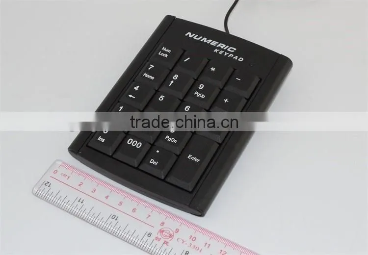 Custom 19 keys USB Numeric Keypad for Laptop