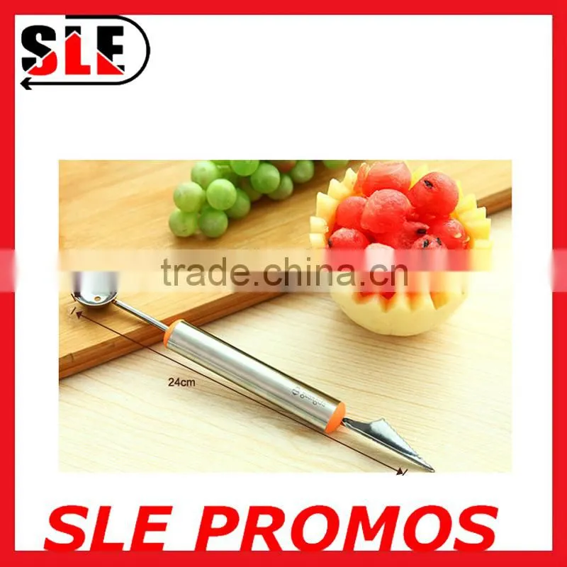 Custom Logo Melon Baller Fruit Scoop,Hot Wholesale Ice Cream Scoop Spoon,High Quality Multifunction Water Melon Kitchen Tools