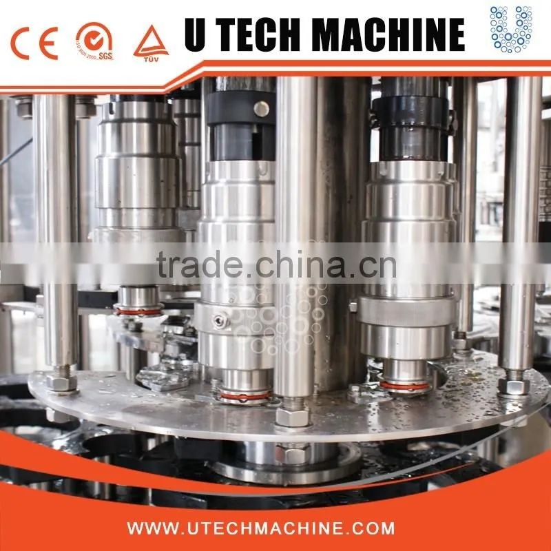Two year global warranty high speed automatic water bottle filling machine for mini bottle,soda bottle,beer bottle