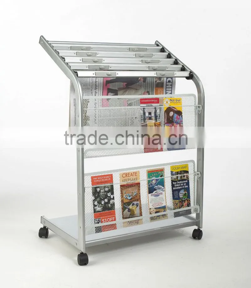 Modern newspaper rack hotel