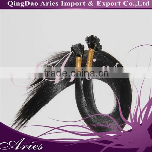 16"1g Russian Slavic Remy Double Drawn Italian Keratin U-Tip Real Hair Extension