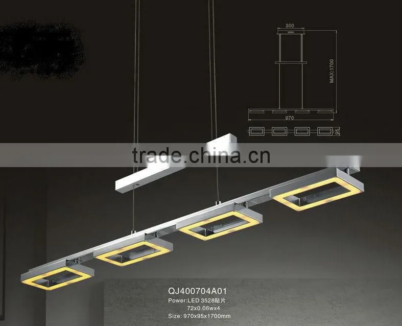modern led chandelier lamp/led pendant lamp