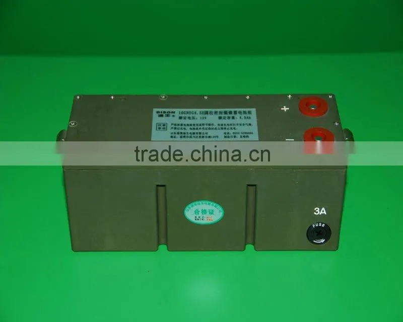 D 4500mAh 12V NICD rechargeable battery pack for military using