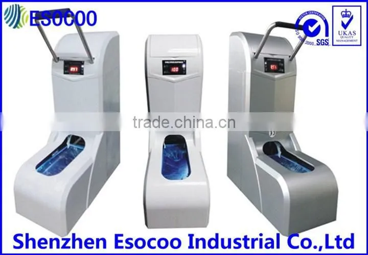 Large capacity disposable shoe cover dispenser for home