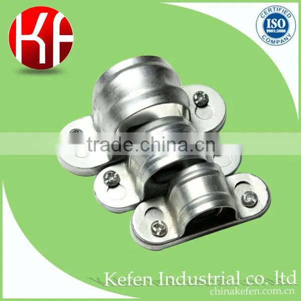 BS&UL electrical conduit pipe saddle clamp