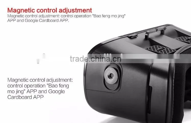 New Technology Google Cardboard 3D VR box Virtual Reality Video Game VR Glasses+Bluetooth Gamepad