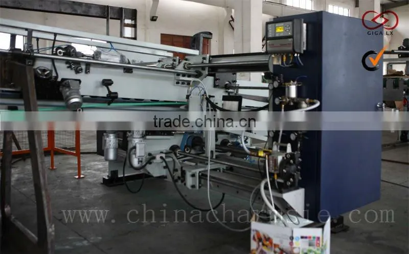 GIGA LX Automatic inline folding gluing machine with flexo printer