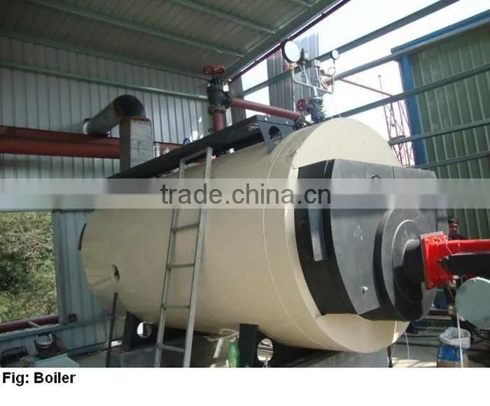Steam Boiler/Steam Accumulator for EPS Plant
