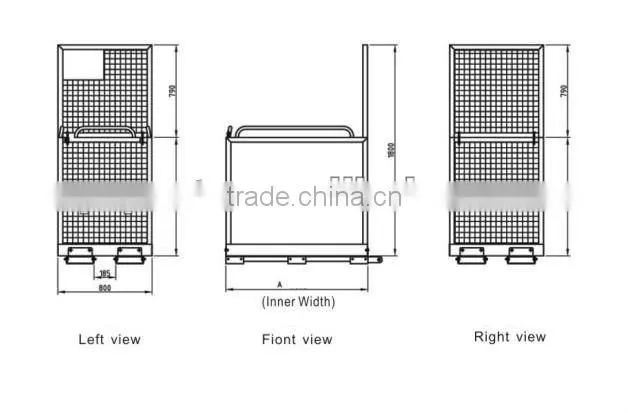 forklift safety cage