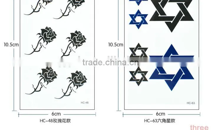best-selling temporary wholesale body tattoo