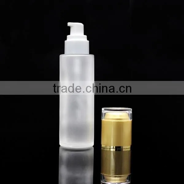 80ml high class acrylic pump cap for lotion bottle
