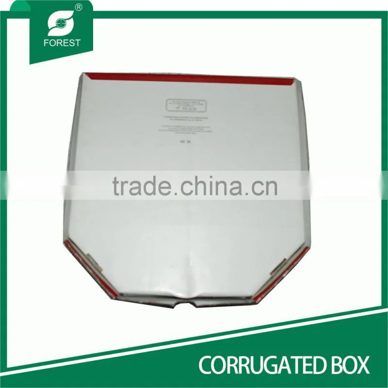 CUSTOM CORRUGATED CHEAP PIZZA SLICE BOX WHOLESALE