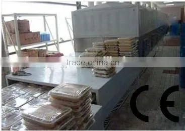 Packaged food microwave sterilization machine
