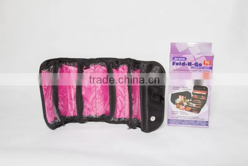 5 bags fold and travel cosmetic bag