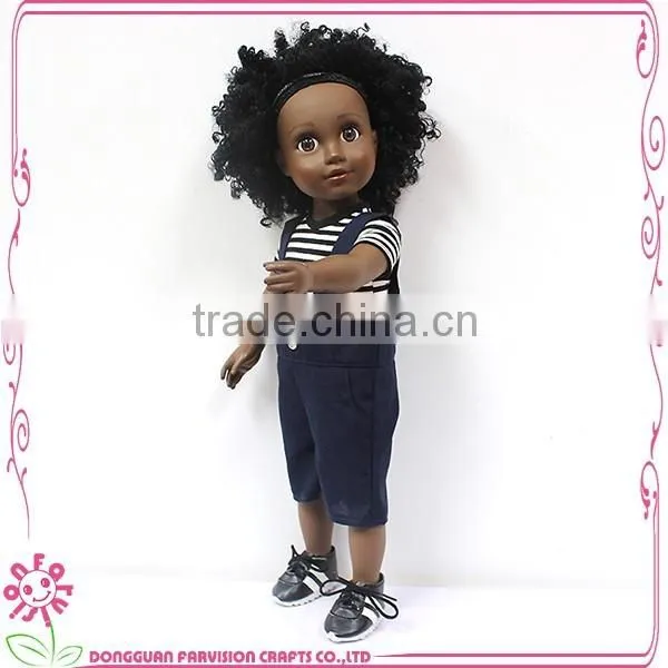 Baseball black doll with wholesale sneakers shoes for dolls