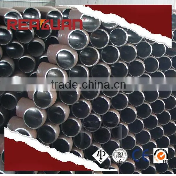 butt welding carbon steel pipe tee pipe fittings