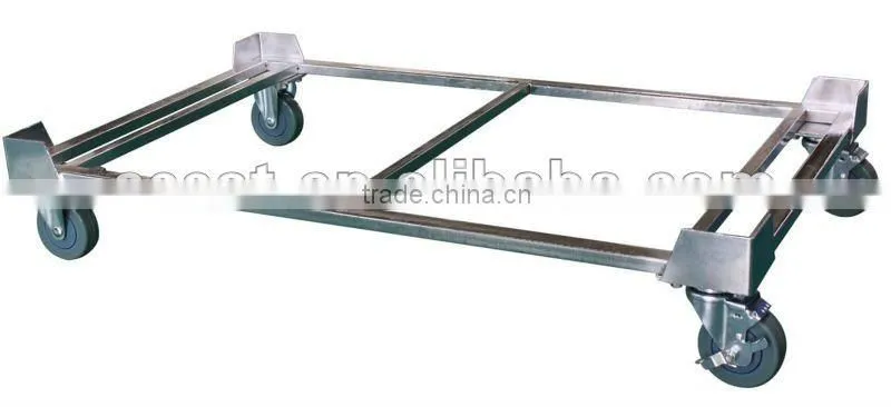 Heavy duty dry ice box on wheels/with dolly, dry ice container