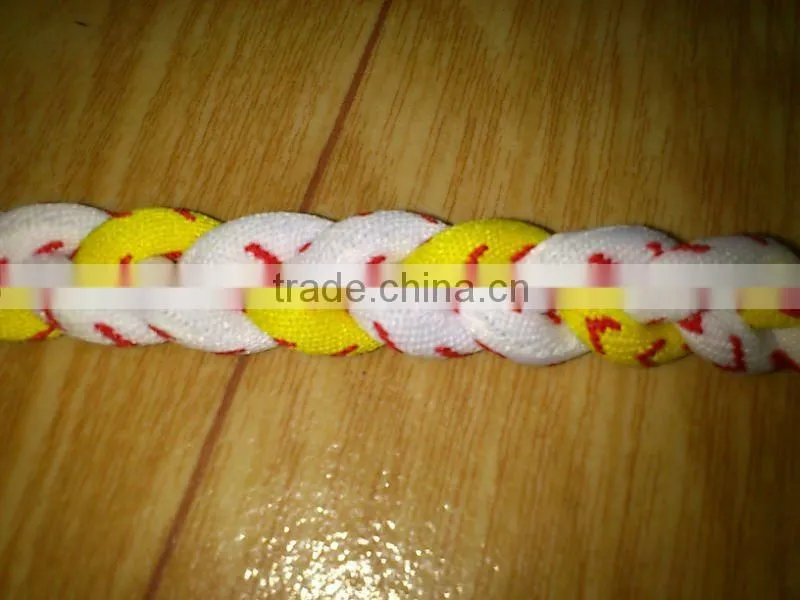 2012 Stitch Baseball Sports Necklace, Tornado Titanium Negative Ion Stitching Necklace White with Red Stitching Thread