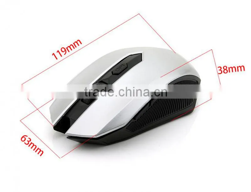 ergonomic design custom logo wireless mouse