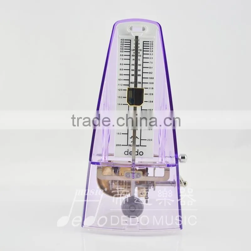 Pyramid Elegant Mechanical Metronome for piano with Transparent colors