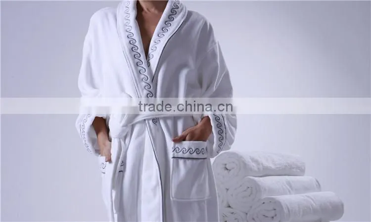LinenPro Wholesale 5 Star Hotel Bath Robe Kimono Satin Robe