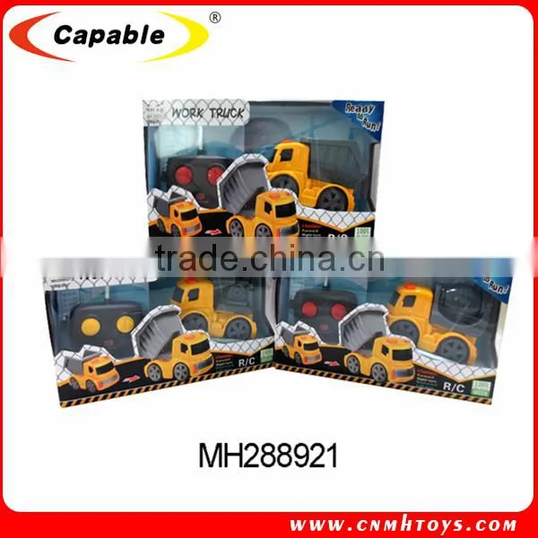 4 Channel RC Construction toy trucks, Kids Toy Construction Truck for sale