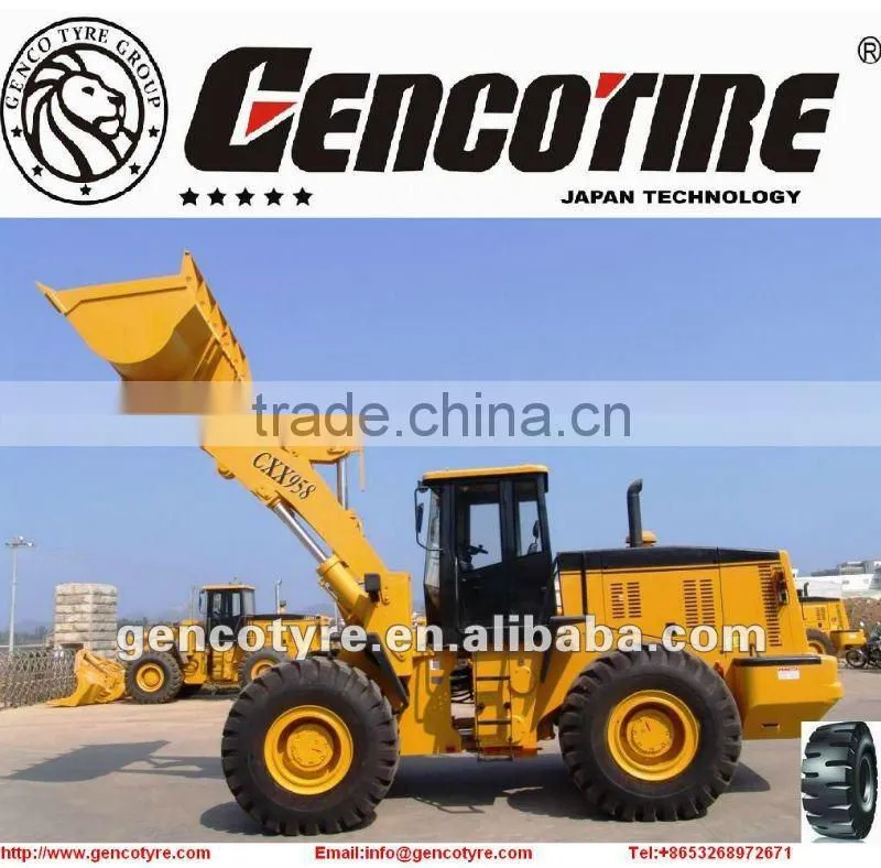 China supplier Gencotyre Bias OTR tyre 17.50-25 18.00-25 20.50-25 23.50-25 26.50-25 29.50-25 29.50-29 37.25-35 35/65-33 45/65-45