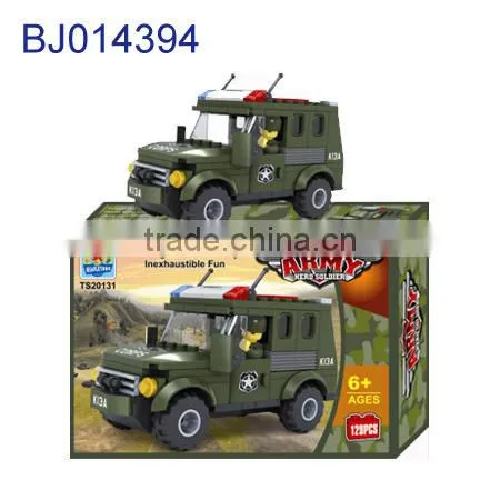 Intelligent 3d puzzle diy army toy/ plastic osprey warplane model