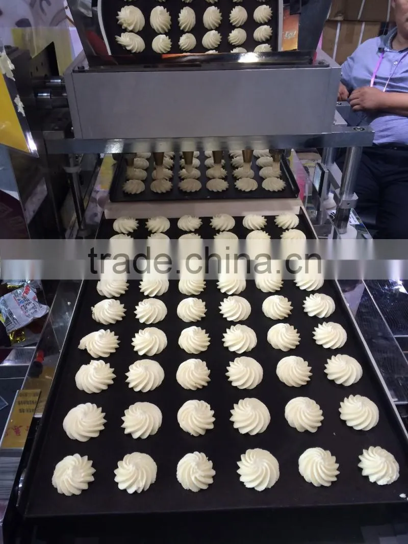 KH-PLC commercial cookie press machine/cookie dropping machines