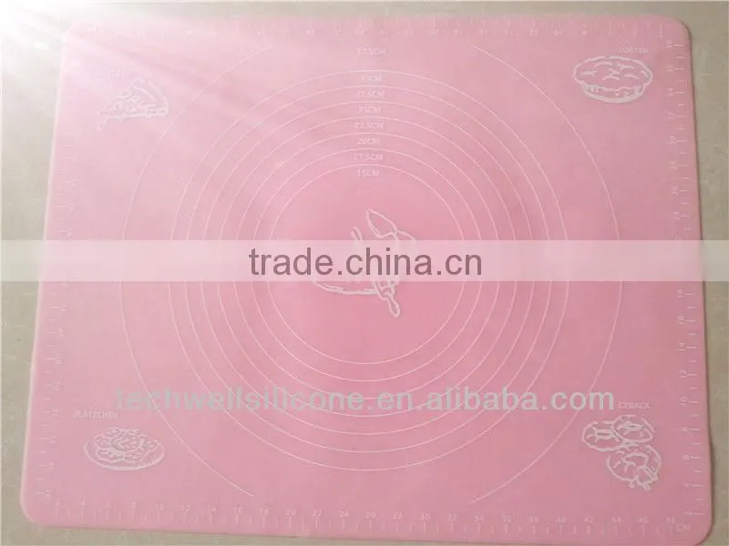 Multifunctional fiberglass silicone baking mat