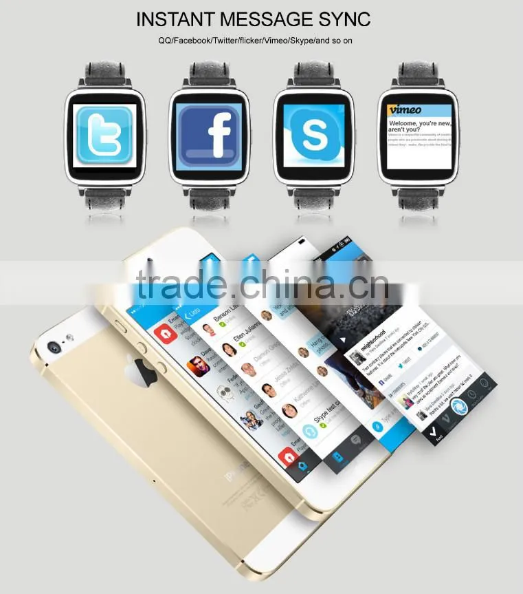 2015 new arrivel BTW-M28 bluetooth smart watch with heart rate monitor