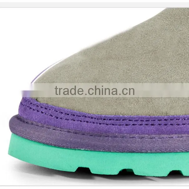 Fashion splicing EVA sole winter women shoes boots