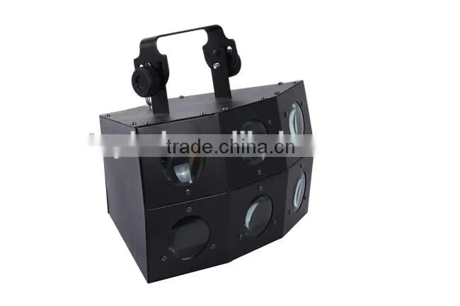 Factory price led disco light 6 eyes led dj equipment 18*3W RGB LED effect light