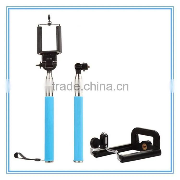 2015 new product Wireless Extendable selfie stick with zoom