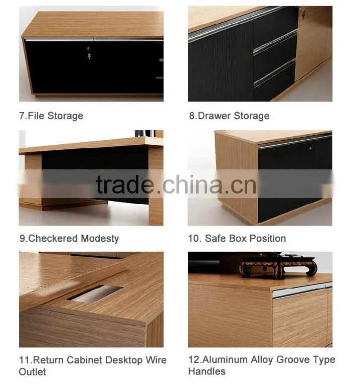 unique style promotional arched executive desk
