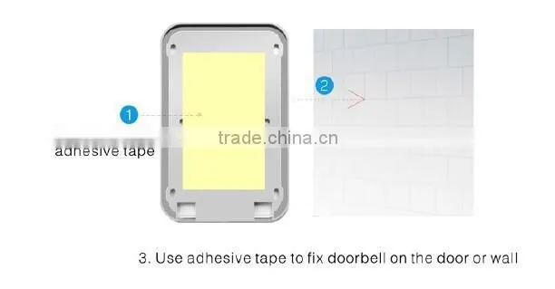 Multifunction Wireless WiFi Video Visual Door Bell Phone Doorbell Home Security for Android IOS Mobile Phone Wifi Doorbell