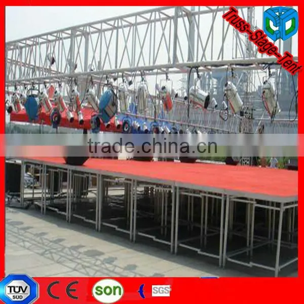 Hot Sale Aluminum Frame Stage With Plywood Platform