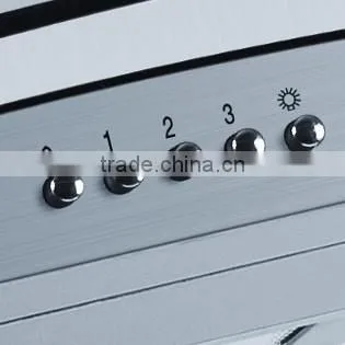 Vented Exhaust Type and Wall Mounted Type copper island range hood
