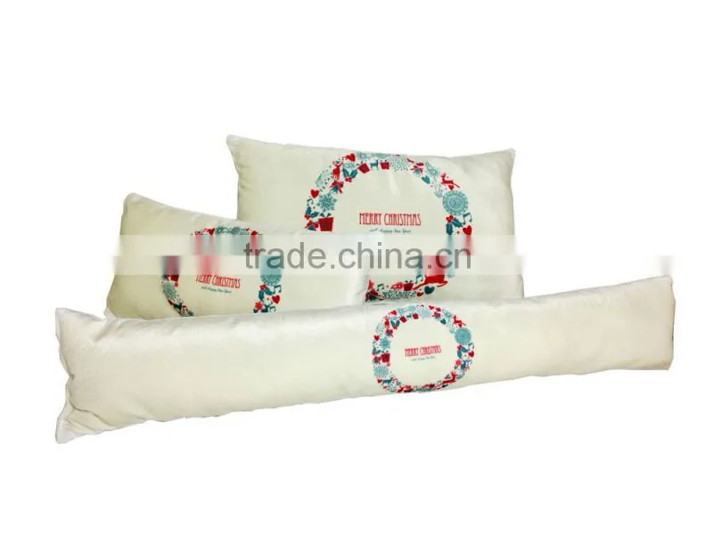 Merry Christmas wihte sofa pillow for adults and chair back support