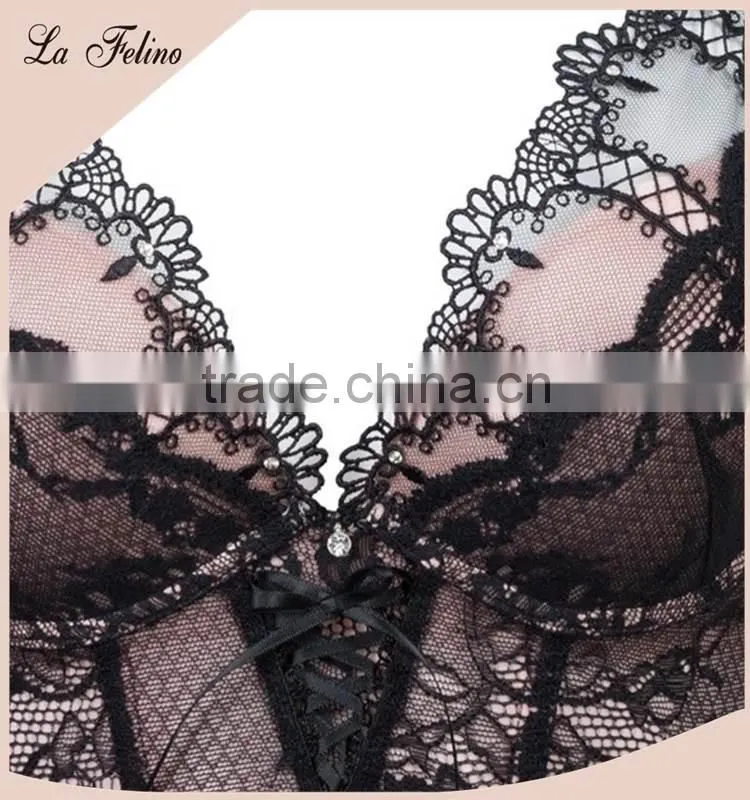 Tempt E80 cup Stretchy Crop top Sexy Lingerie Corset
