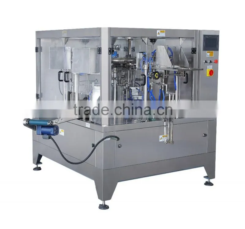 Solid Snacks Premade Rotary Automatic Packaging Machine