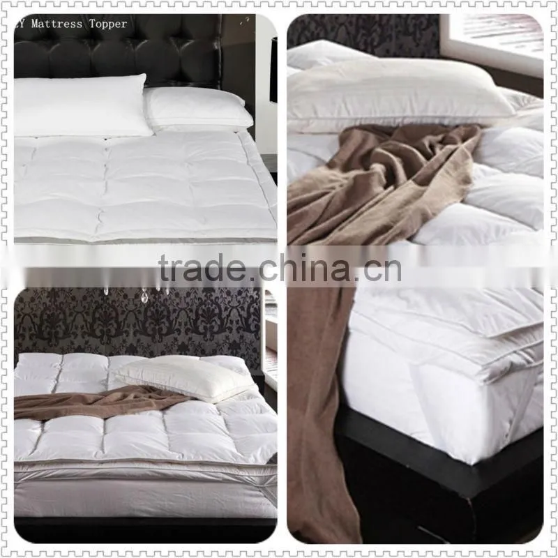 Factory Cheap Microfiber Down Hotel Bed Pad