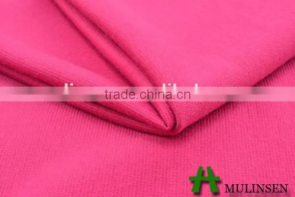 Mulinsen hotsale knitting polyester spandex dyed free sample product textile