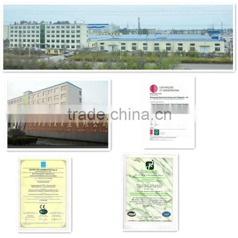 cherry melamined high quality MDF wooden peg board